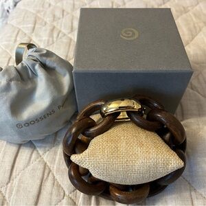 Goossens Wood Link Bracelet